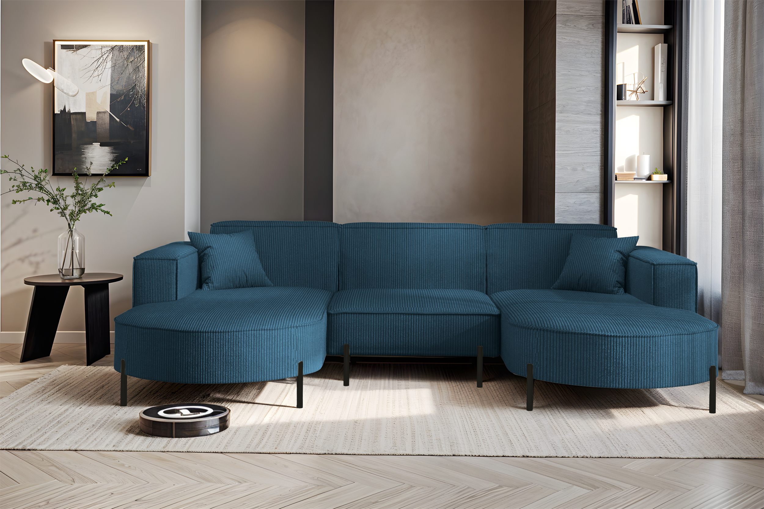 Parma U Hills Ecksofa U-Form